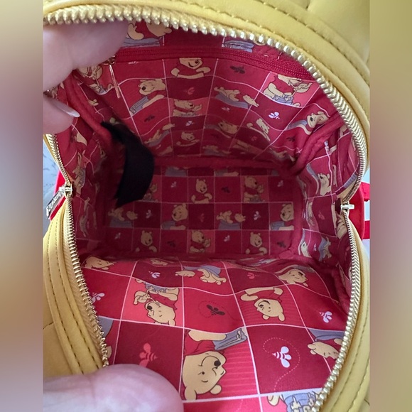 Loungefly Disney Winnie the Pooh Yellow and Red Backpack - Picture 10 of 16